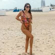 Claudia Romani en maillot de bain à South Beach