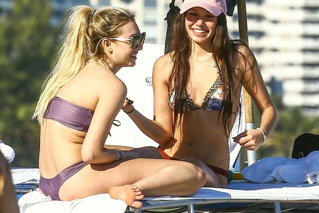 Corinne Olympios en bikini à Miami