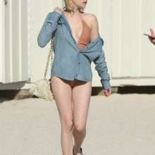 Emma Roberts en maillot de bain à Miami