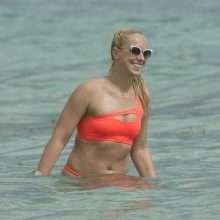 Sabine Lisicki en bikini à Miami Beach