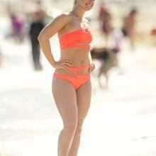 Sabine Lisicki en bikini à Miami Beach