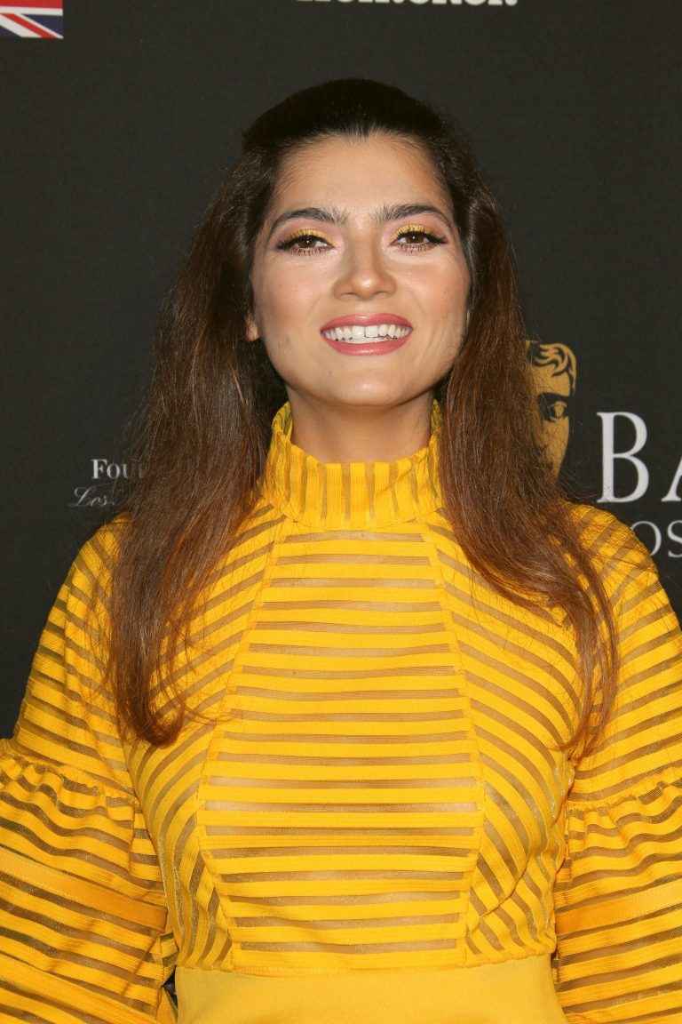 Blanca Blanco exhibe ses seins par transparence aux BAFTA de Los Angeles