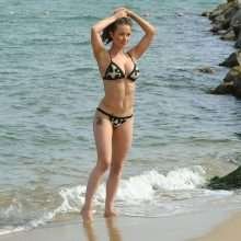 Jess Impiazzi en bikini à Ténérife