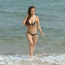 Jess Impiazzi en bikini à Ténérife