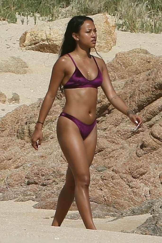 Karrueche Tran en bikini à Cabo