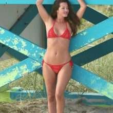 Malena Costa en bikini à Miami