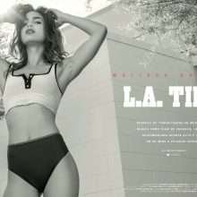 Melissa Barrera en bikini pour Maxim
