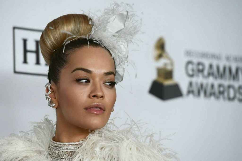 Rita Ora aux Pré-Grammy 2018