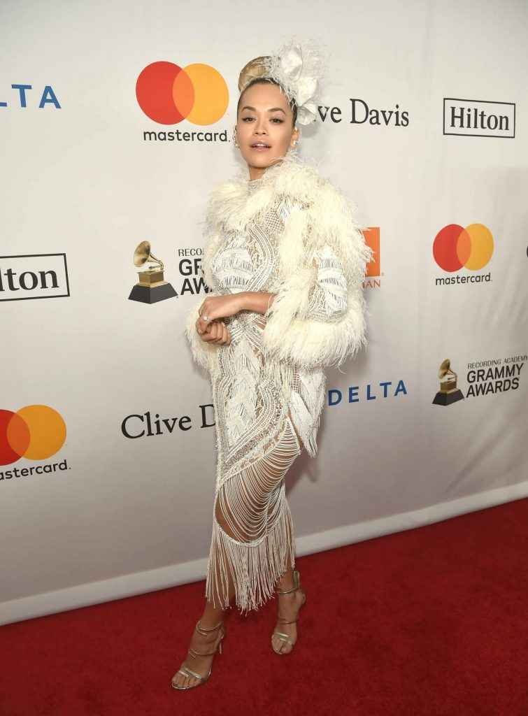 Rita Ora aux Pré-Grammy 2018