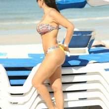 Andrea Calle en bikini à Miami