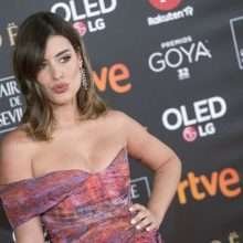 Dulceida aux Goya Awards à Madrid