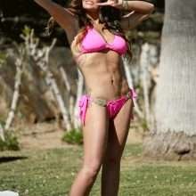 Kerry Katona en bikini en Espagne