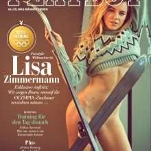 Lisa Zimmermann nue dans Playboy