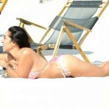 Andrea Calle en bikini à Miami