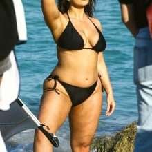 Ashley Graham en bikini à Miami