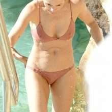 Helena Christensen en bikini à Sidney