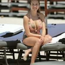 Cathy Hummels en bikini à Miami