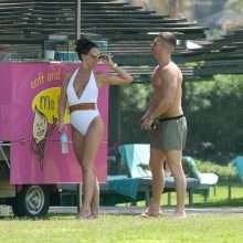 Danielle Lloyd en maillot de bain à Hawaii