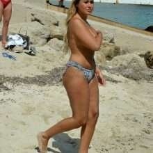 Ellie Young en bikini en Espagne
