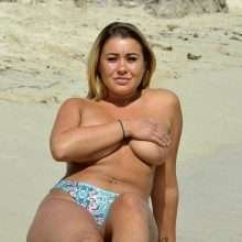 Ellie Young en bikini en Espagne