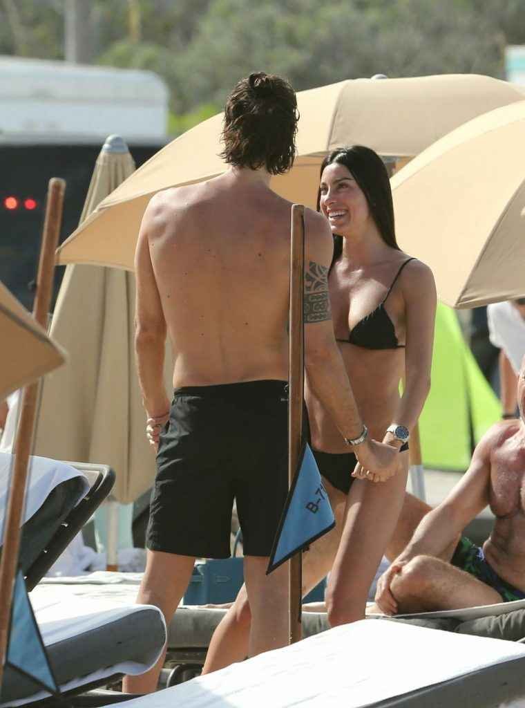 Giorgia Gabriele en bikini à Miami