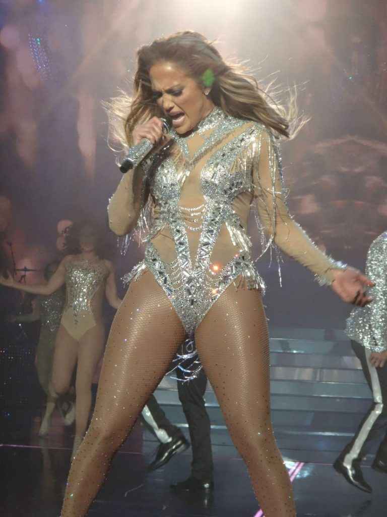 Jennifer Lopez en concert à Sin City