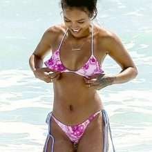 Karrueche Tran en bikini à Miami