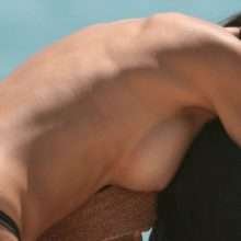 Patricia Gloria seins nus à Miami Beach