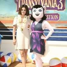 Selena Gomez au photocall d'Hotel Transylvania 3