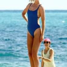Toni Garrn et Alina Baikova en maillot de bain à Miami