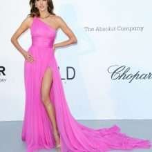 Alessandra Ambrosio sans soutien-gorge au gala Amfar