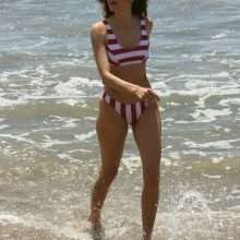 Blanca Blanco en bikini à Malibu
