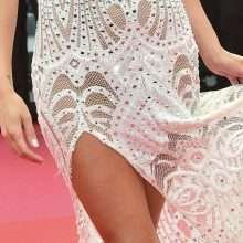Chantel Jeffries dans une robe transparente au Festival de Cannes