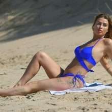 Jenny Thompson en bikini en Espagne