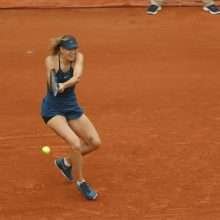 Maria Sharapova à Roland-Garros 2018