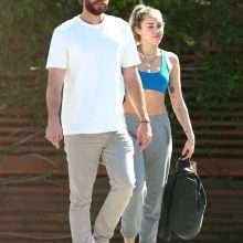 Miley Cyrus en balade à Studio City