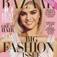 Selena Gomez pose pour Harper's Bazaar