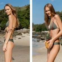 Alessia Merz en bikini à Phuket