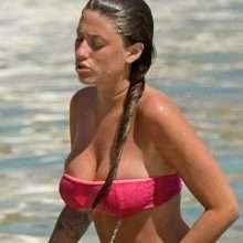 Angela Nasti en bikini à Mykonos