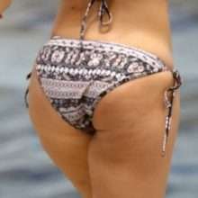 Danielle Armstrong en bikini à Miami Beach