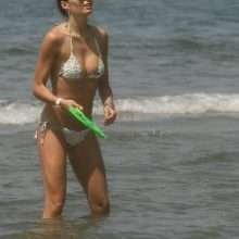 Elisabetta Gregoraci en bikini en Italie