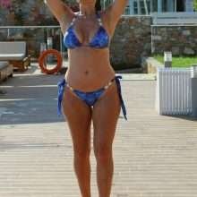 Imogen Thomas en bikini en Grèce