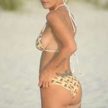 Lauren Hubbard en bikini à Clearwater