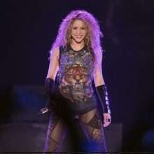 Shakira en concert à Hambourg