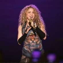 Shakira en concert à Hambourg