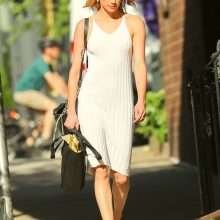 Amber Heard se balade sans soutien-gorge à New-York