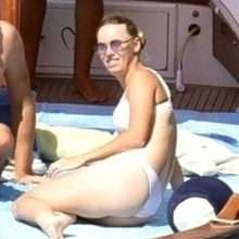 Caroline Wozniacki en bikini à Capri