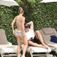 Caroline Wozniacki en bikini à Portofino