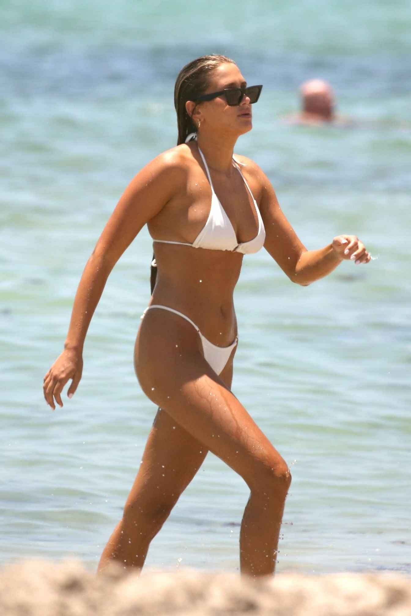 Francesca Aiello en bikini à Miami