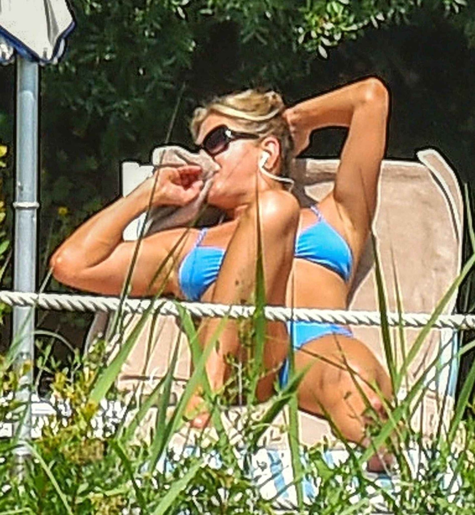 Jennifer Aniston en bikini à Portofino
